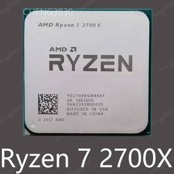 AMD Ryzen 7 AM4 2700X 8 Core Cpu