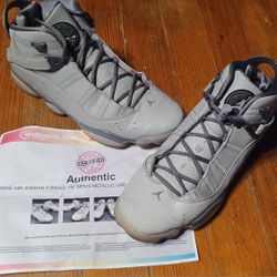 Men's Size 11 Jordan Six Rings 3M Shoes Sneakers COA 