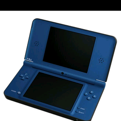 Nintendo DSi XL Handheld System - Midnight Blue No Pen Or Charger Included.