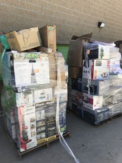 2 Target pallets mixed general electronic kitchen household