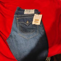 210$ True Religion 80 Obo Size 34