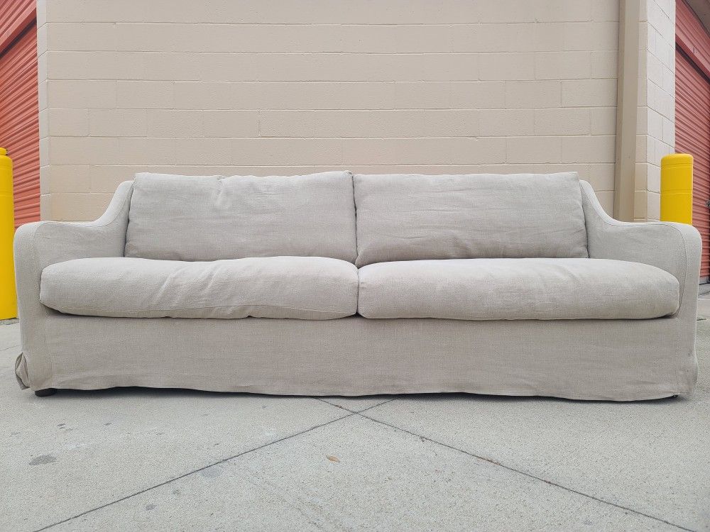 Sixpenny Esme Downfilled 96"Sofa Couch