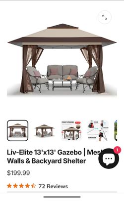 gazebo from academy size 13x13
