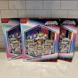 Prismatic Evolutions Binder Collection - New