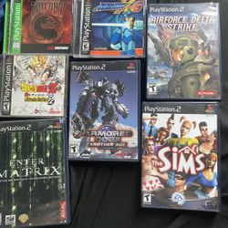 Collection Of PS1 and PS2 Games