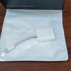 New Apple Mini DisplayPort to VGA  Adapter