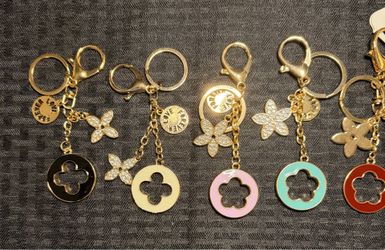 Designer inspired bag charm