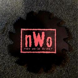 NWO Wolfpac Wrestling Decorative Saw Blade Home Decor