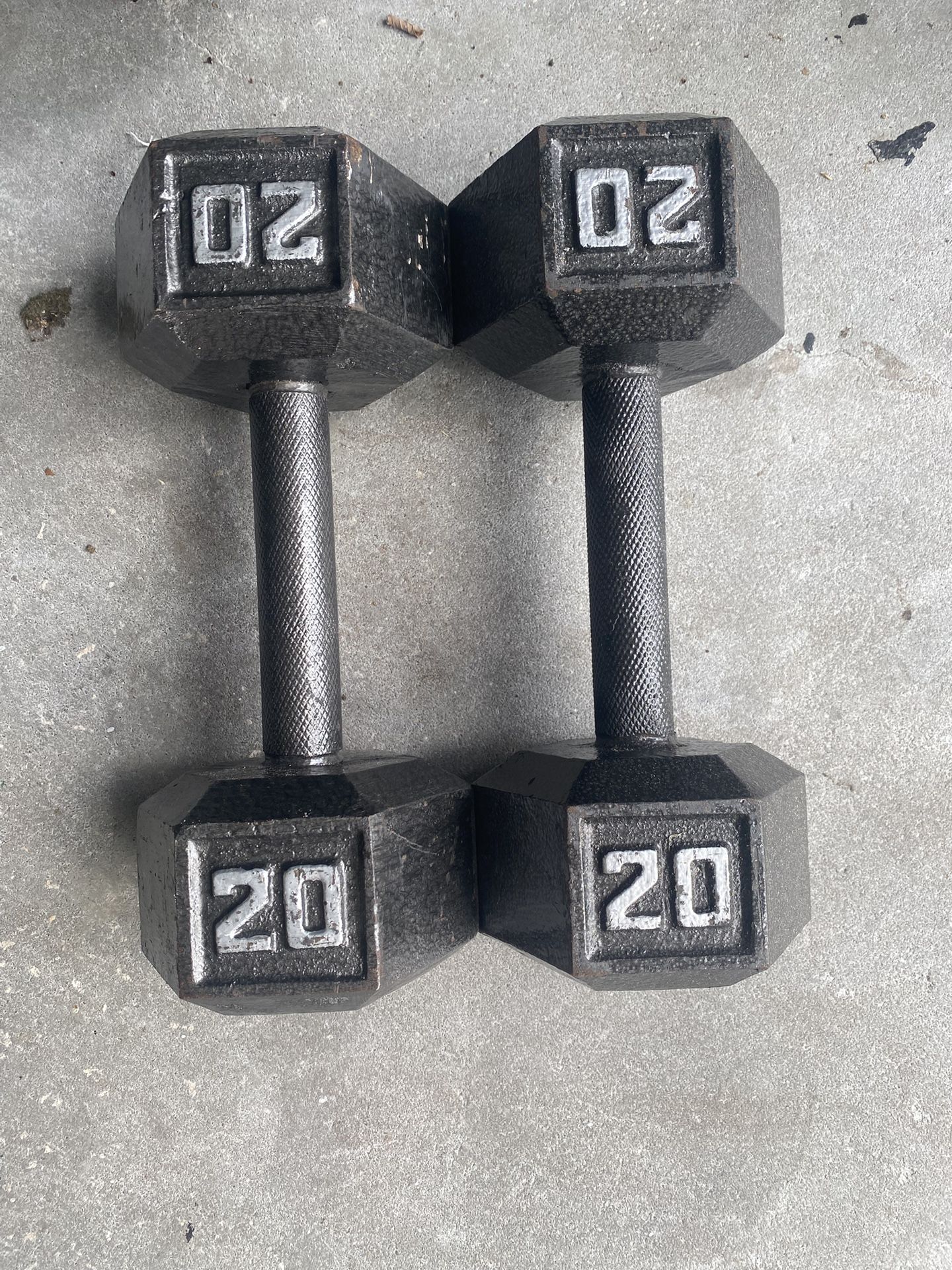 20 pound dumbbells