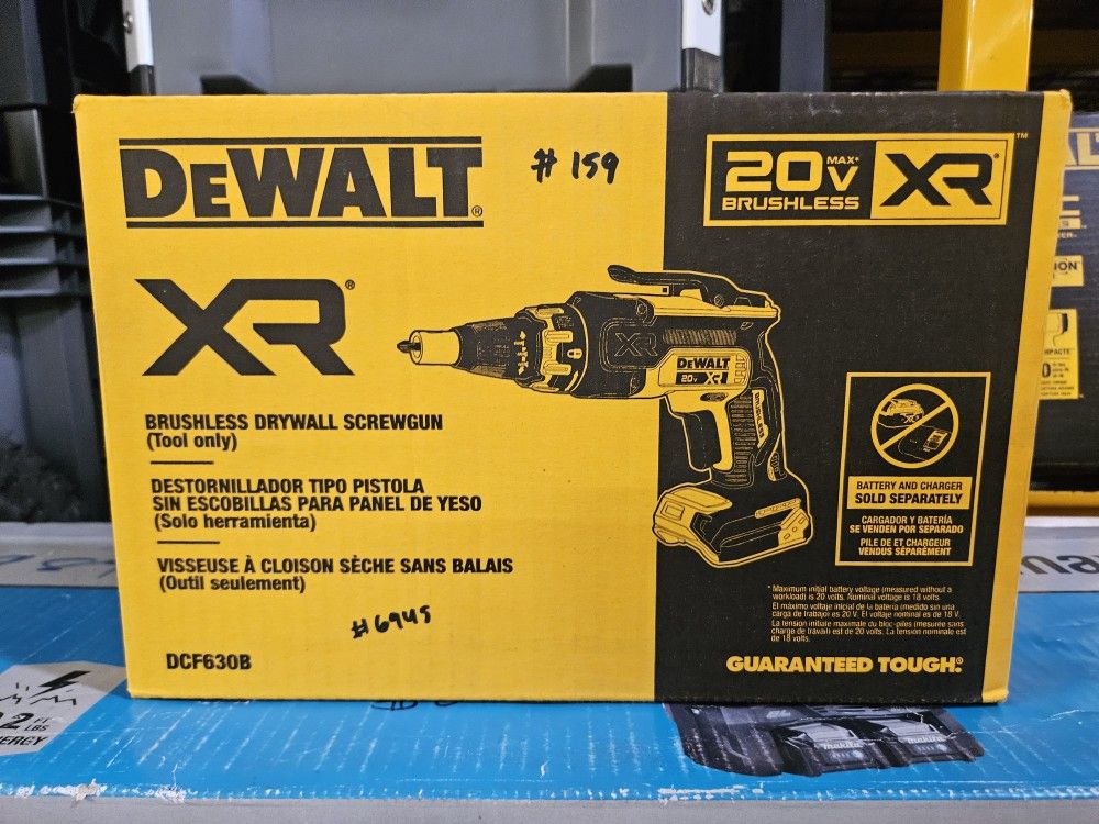 DEWALT
XR 20V MAX Lithium-Ion Cordless Brushless Screwdriver (Tool Only