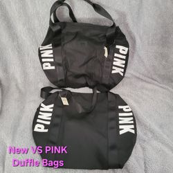 2 New Victoria's Secret PINK Duffle Bags $15 EACH 