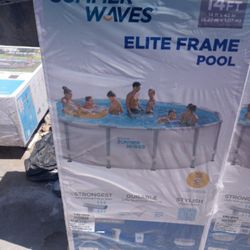 14ft x 42 In Deep Family Frame Pool 