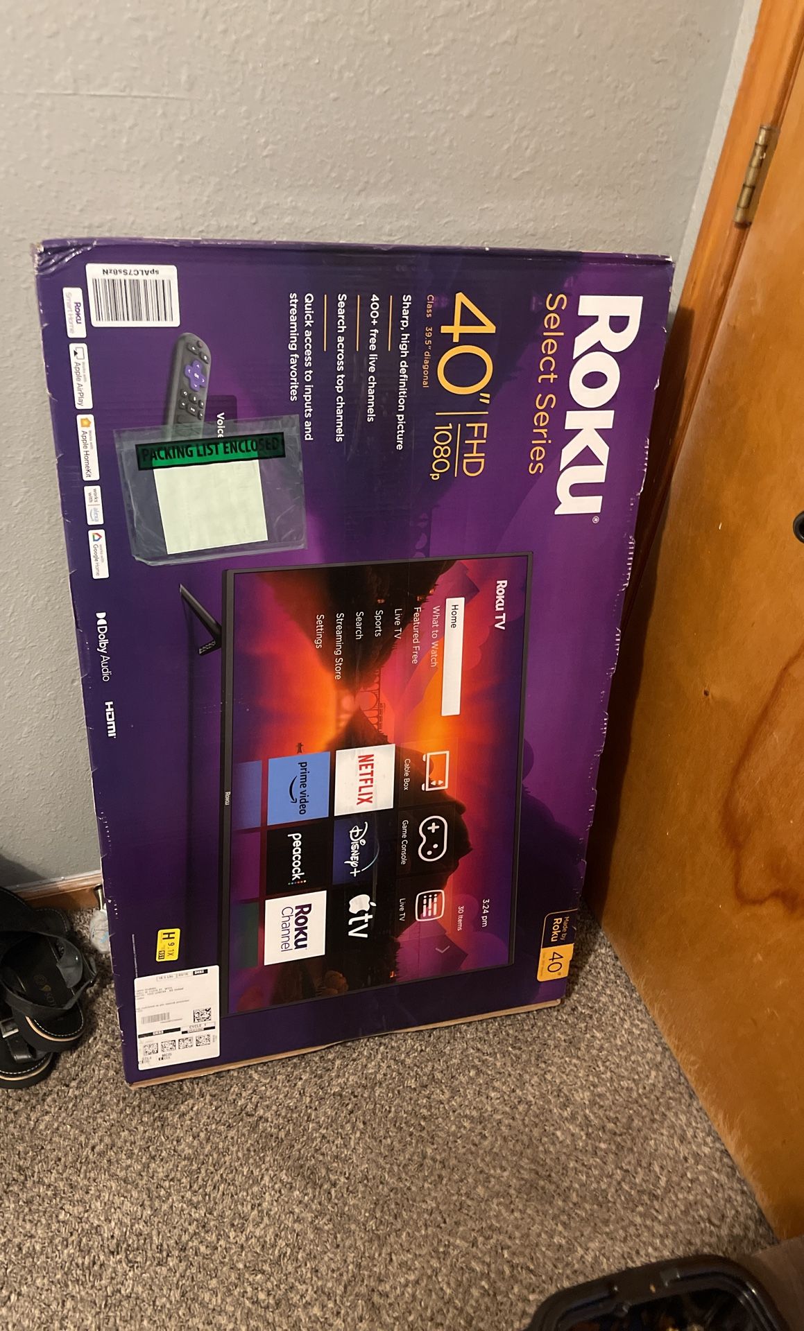 40 Inch Roku Tv NEW NEVER OPENED