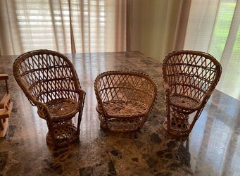 Wicker chairs