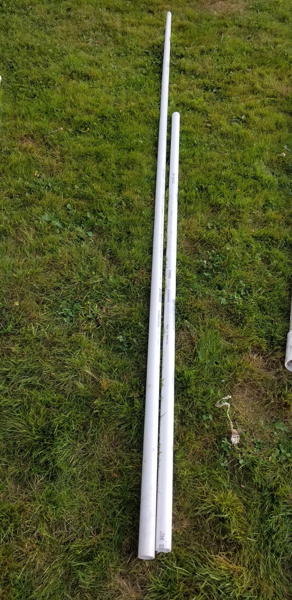 PVC pipe 1 inch x 15 feet