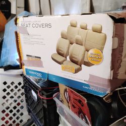 Tan Seat Covers For Car/Truck/SUV