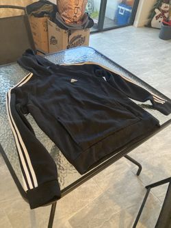 Adidas black and white jacket