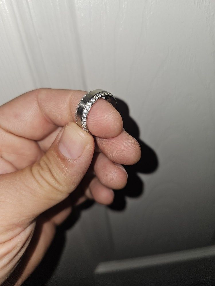 Cubic Zirconia Engagement Ring