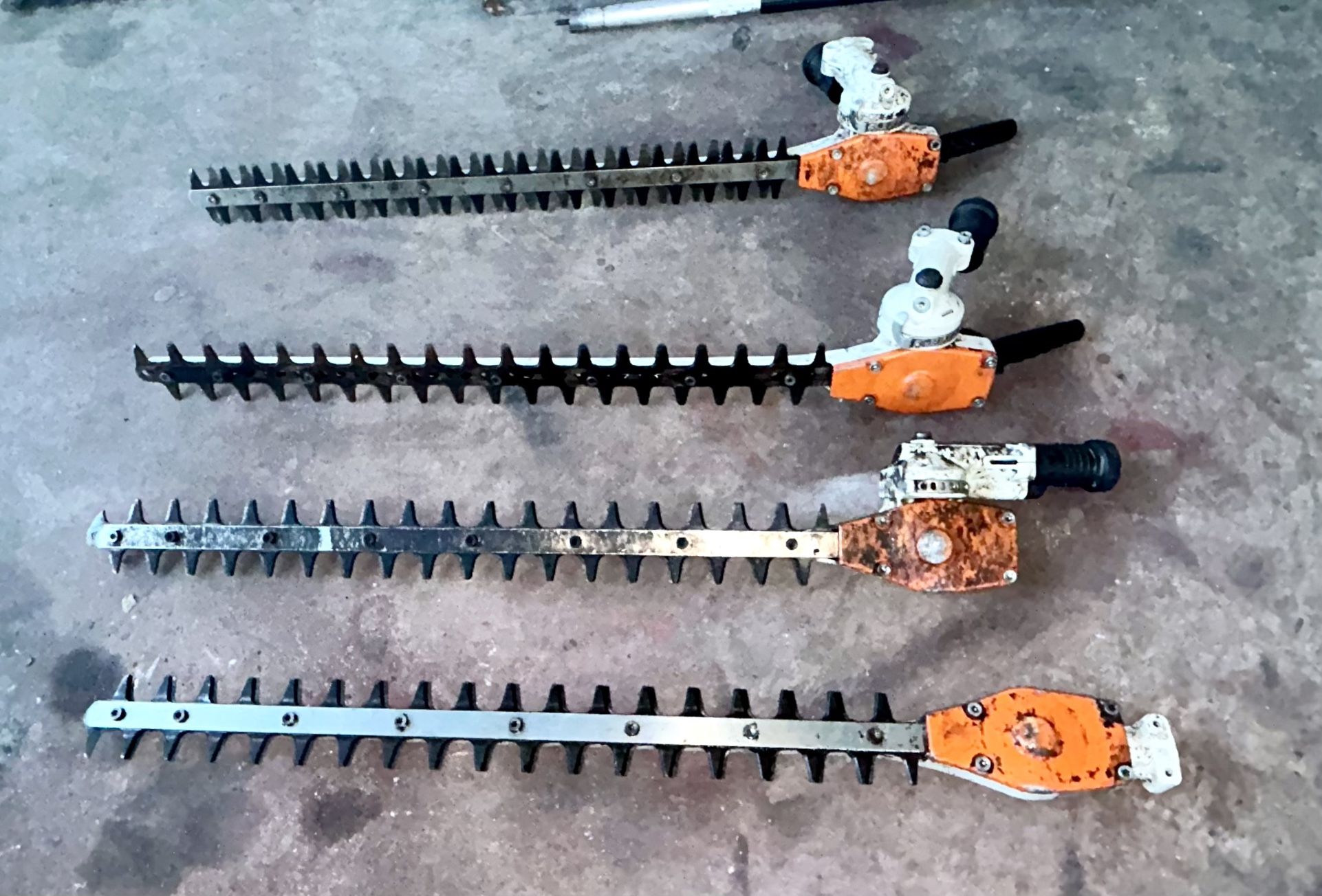 (4) STIHL Hedge Trimmer Attachments DO NOT WORK Only 50 EACH for Sale