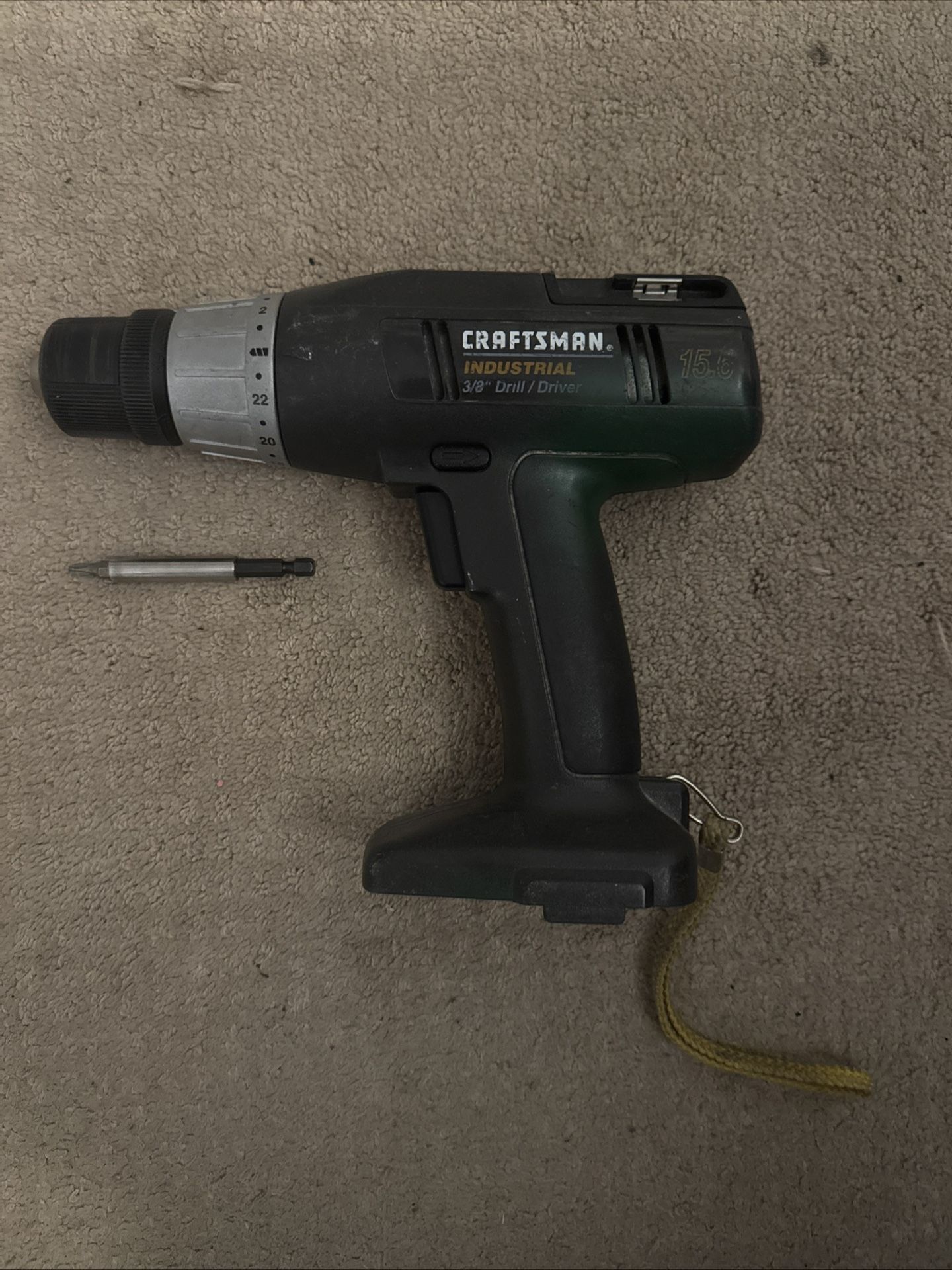 CRAFTSMAN Industrial 15.6 Volt 3/8" Drill/Driver VSR (contact info removed)70 - Tool Only