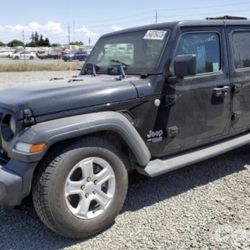 Jeep Wrangler JLU  Parting Out