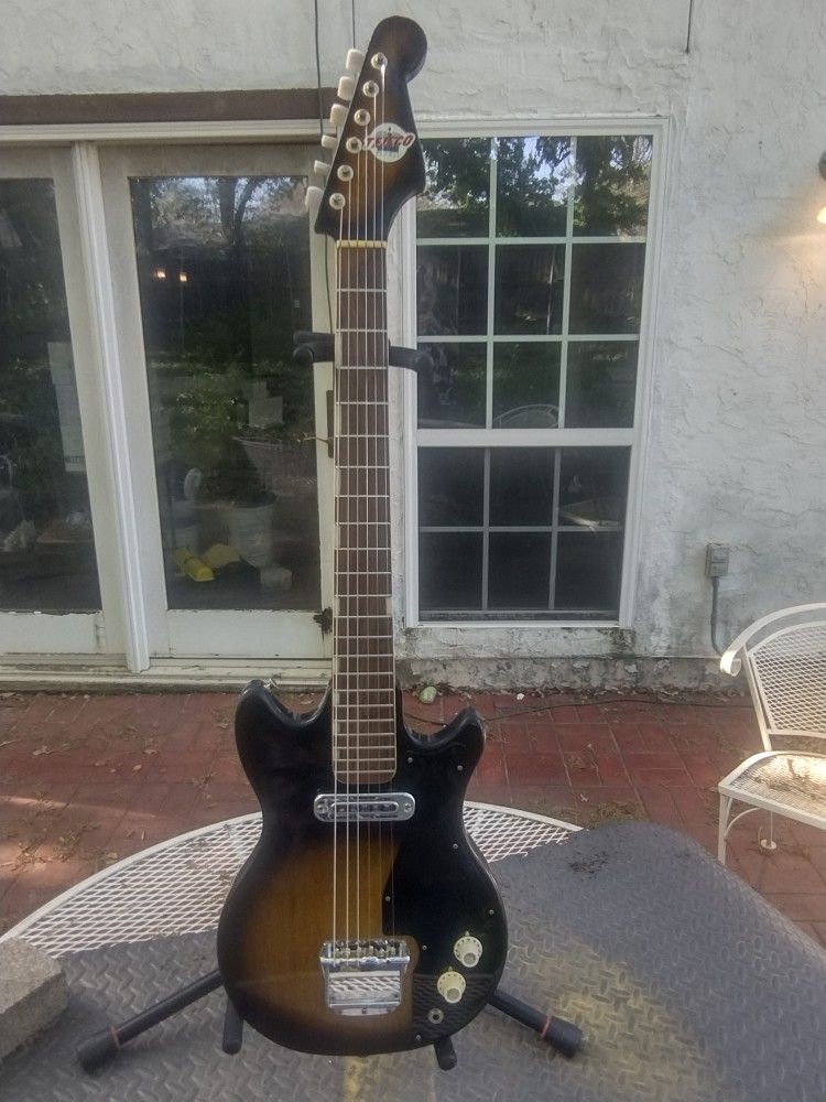 Teisco Electric Guitar - Del Rey E-100 - Vintage