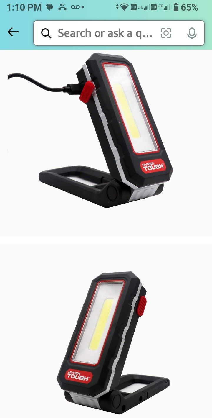 SUPER TOUGH 1000 LUMEN LIGHT RECHARGABLE MAGNETIC ADJUSTABLE