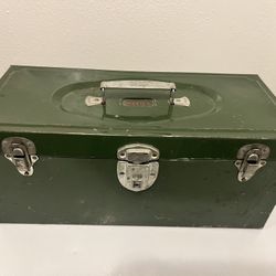 Vintage Master Metal Toolbox
