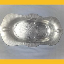 

Faberware Hammered Aluminum Bread Tray, Aluminum Serving Tray, 

