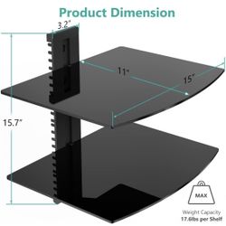 Small Floating Entertainment Shelves