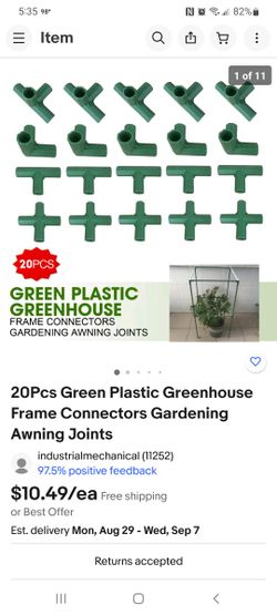 Grennhouse Connecting Clips X 20 Pieces