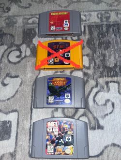 Need These Games Gone!! N64-$0