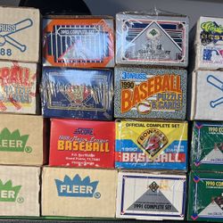 Baseball & Football, + Other Sportscard Sets