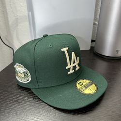 LA Dodgers Green Hat Rare