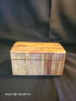 Vintage Handcrafted Seashell Inlay Jewelry Box - $69 OBO