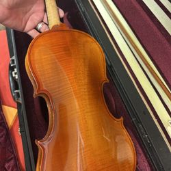 4/4 Romanian Violin by Leon Aubert Stradivarius Model