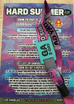 Hard summer ticket 2-day GA
