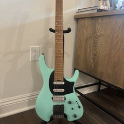  Ibanez Q54 Seafoam Green Headless Guitar – Mint Condition, Open To Trades (see Desc)