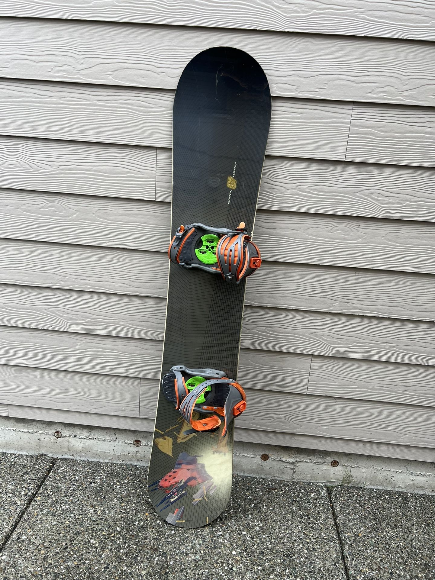 snowboard size 167cm