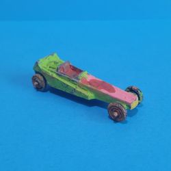 Vintage Tootsie Toy Dragster 2.5" Toy Car, 1950s, USA, #3 Green Custom
.