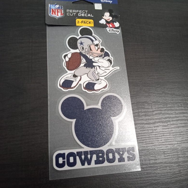 Dallas Cowboys Mickey Mouse Car Decal for Sale in Santa Fe Springs, CA