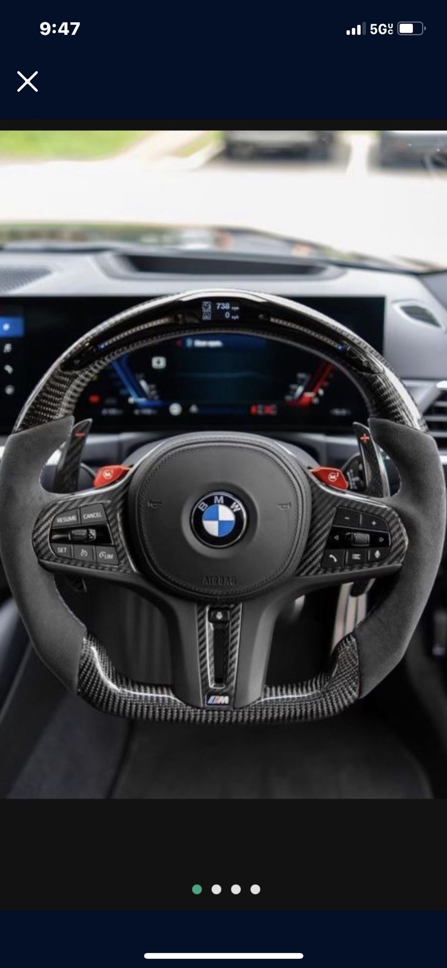 Alcantara Steering Wheel