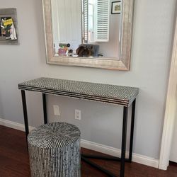Unique Vanity Set With Mirror And Chair