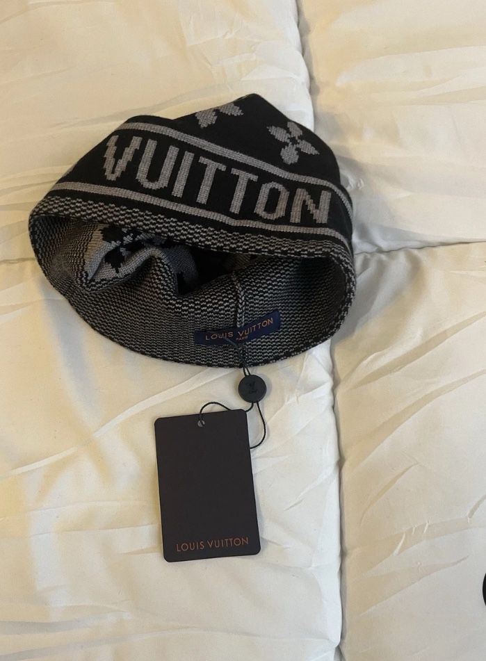 Black LV Beanie
