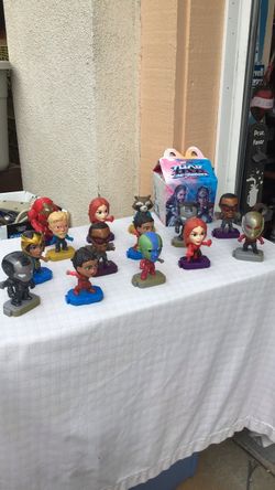 Collectible 2019 McDonald’s avengers happy meal toys