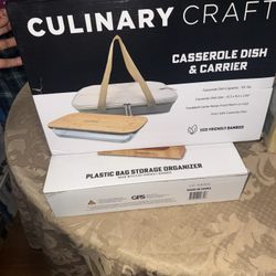Casserole Dish, And Carrier