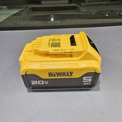 DeWalt 20v Battery  5.0 BRAND NEW 