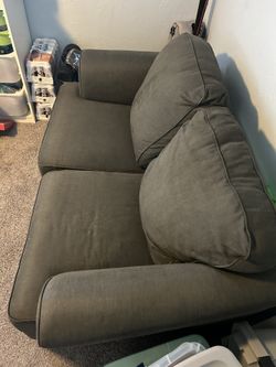 Grey Couch Loveseat