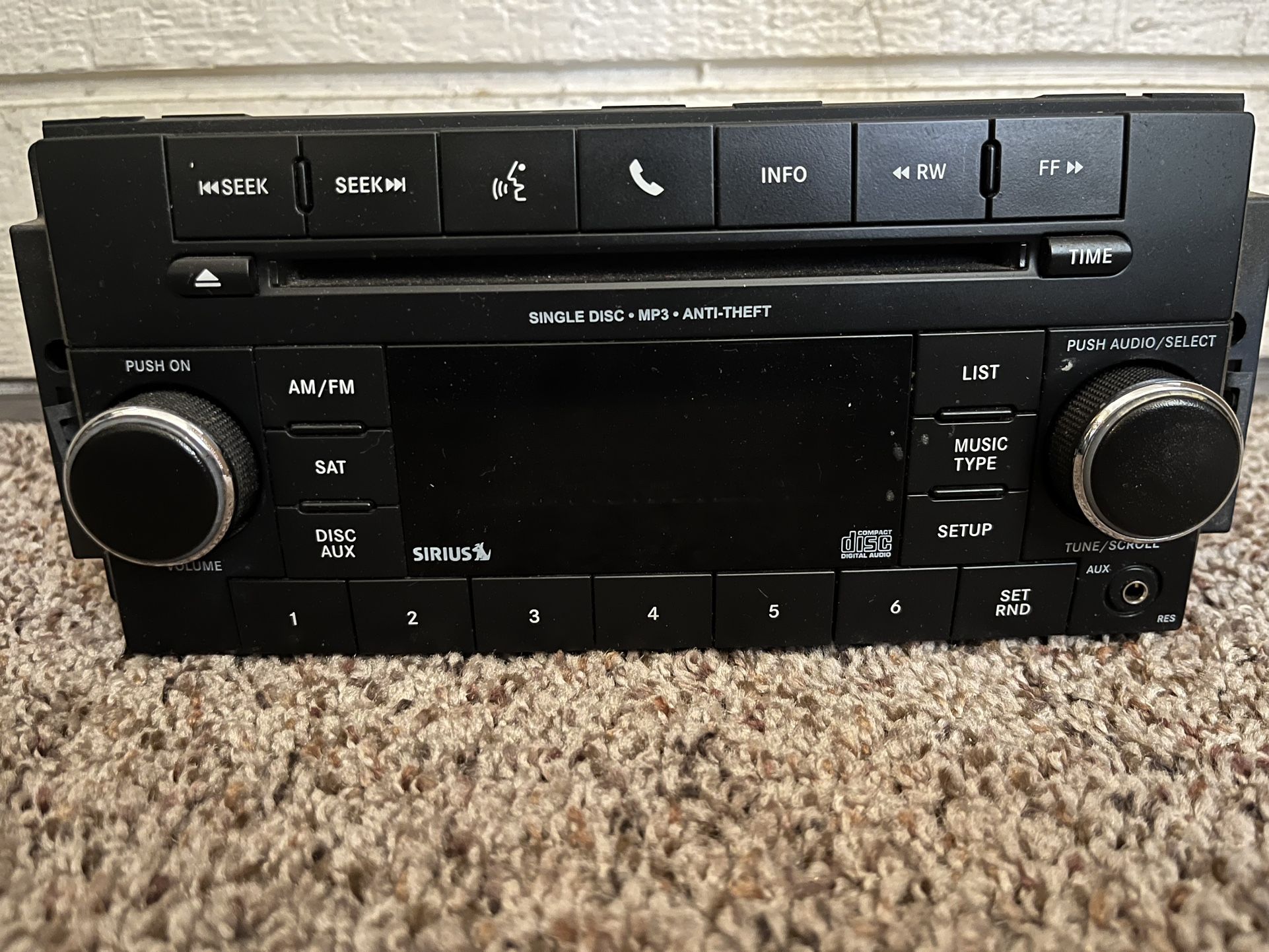 2017 Jeep Patriot Factory Radio - $40