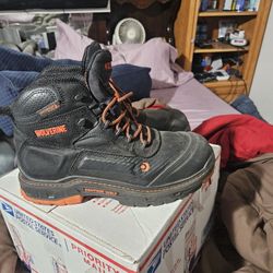 9 1/2 Wolverine Steel Toe Boots